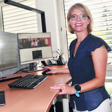 Mit der Belegschaft ans Meer - Im Gegensatz zu vielen anderen in der IT-Branche hat Cornelia Lehle, Co-Geschäftsleiterin der TCA in Muri, aktuell alle Arbeitsplätze besetzt. Bild: tst