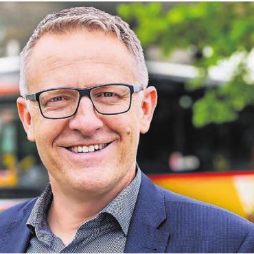 «Wohlen braucht Leitplanken» - Arsène Perroud verteidigt die Strategie der letzten Jahre: «Im Jahr 2032 geht die Verschuldung ja wieder runter.» Bilder: dm / pd