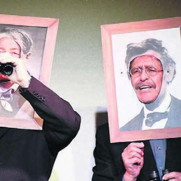 Nur der Feinschliff fehlt noch - Zwei der vier Gründungsväter des Vereins: Hans Melliger und Andreas Weber. Bild: dm