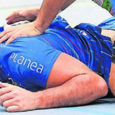 Peinlich-Pleite knapp verhindert - Trifft in letzter Sekunde zum 34:34: Tiago Botelho. Bild: jg