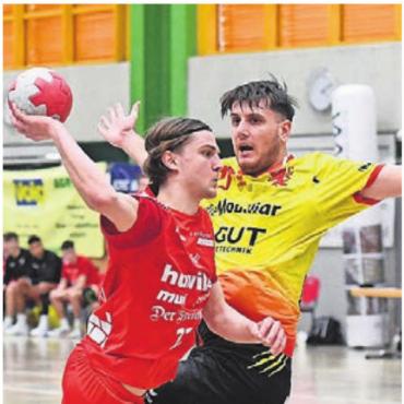 Muri bleibt eine Heimmacht - Fünf Tore aus fünf Versuchen: Muris Simon Hafner (am Ball). Bild: tvm