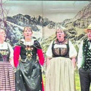 Mit «Jutze» loben - Der Jodlerklub Heimelig Villmergen freut sich darauf, in der Wohler Kirche zu singen. Bild: zg