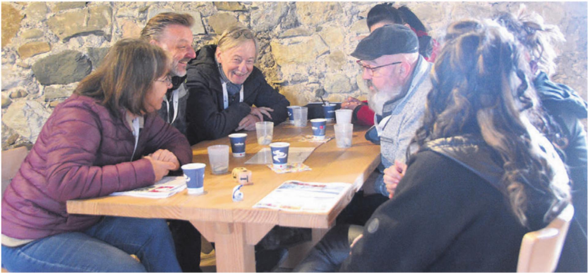 Die Gewerbler spielten mit viel Freude. Bild: Roger Wetli - Das Bild wird blockiert. – Möglicherweise durch einen aktiven Adblocker.