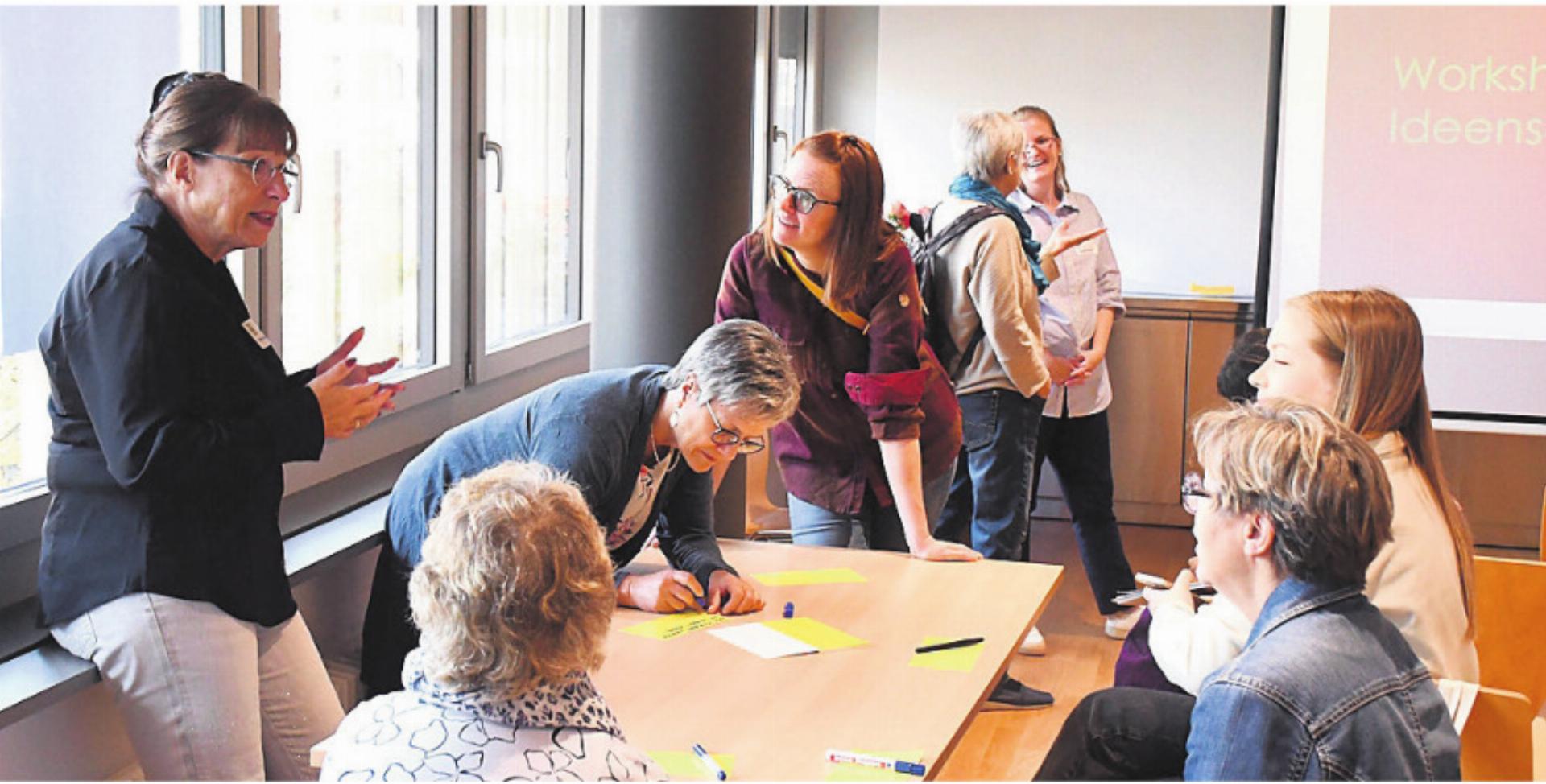 Wohler Frauen diskutierten um die Zukunft des Gemeinnützigen Frauenvereins. Bild: dm - Das Bild wird blockiert. – Möglicherweise durch einen aktiven Adblocker.