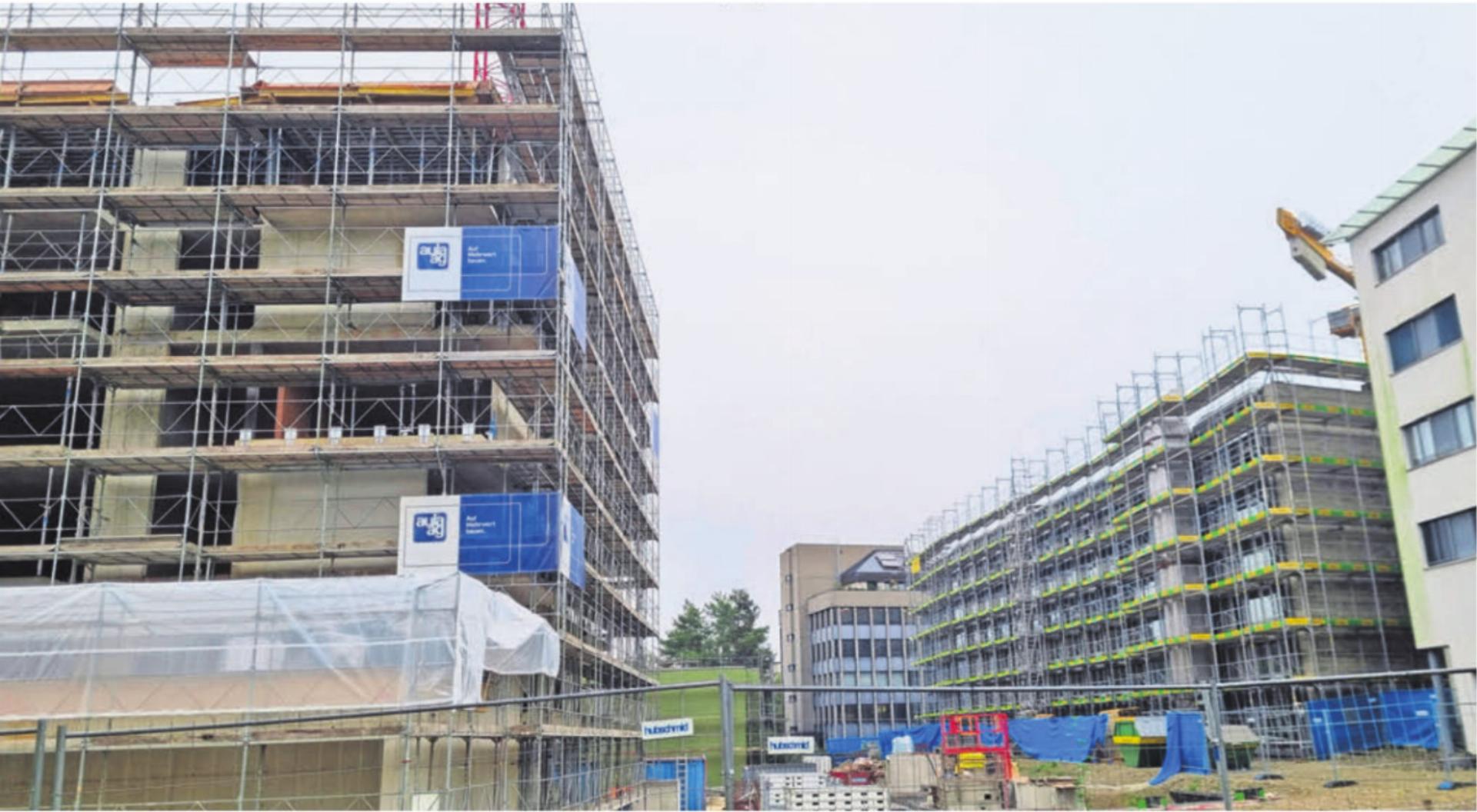 Die Situation an der Bahnhofstrasse: Wohlen ist im Zentrum bereits hoch verdichtet, die Grünen verlangen zum Ausgleich naturnahe Grünräume. Bilder: zg - Das Bild wird blockiert. – Möglicherweise durch einen aktiven Adblocker.