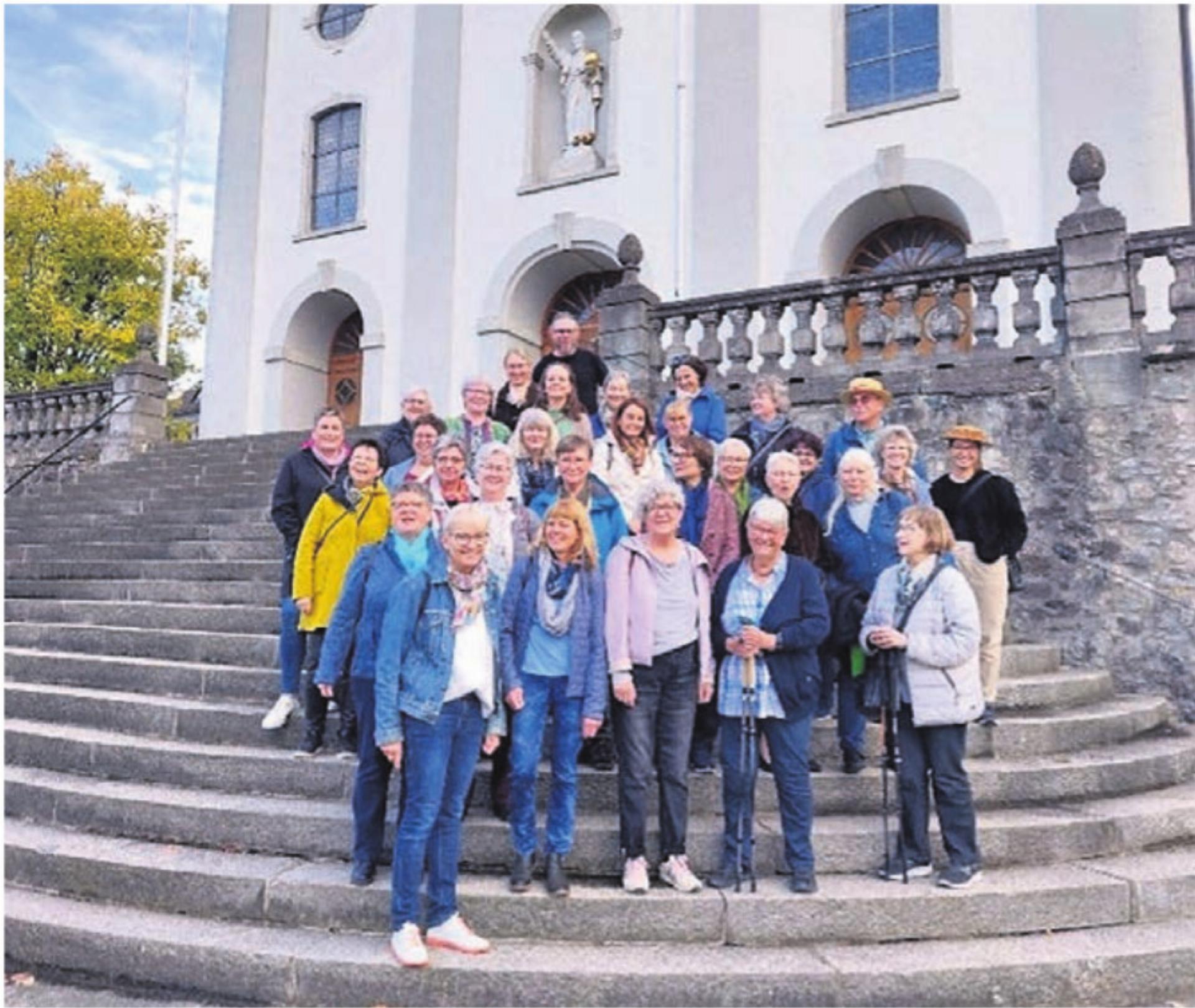 Frauen besuchen Frauen. Die kantonalen Vertreterinnen weilten in Wohlen. Bild: zg - Das Bild wird blockiert. – Möglicherweise durch einen aktiven Adblocker.