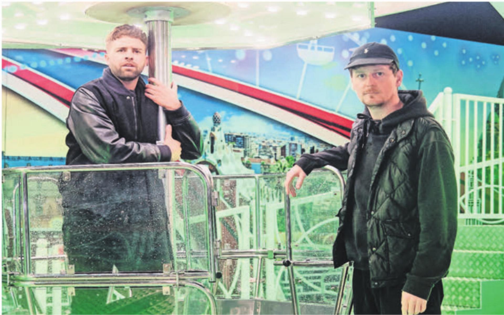 Nico Siempre und Marco Gurtner plaudern aus dem Nähkästchen. Bild: pd - Das Bild wird blockiert. – Möglicherweise durch einen aktiven Adblocker.