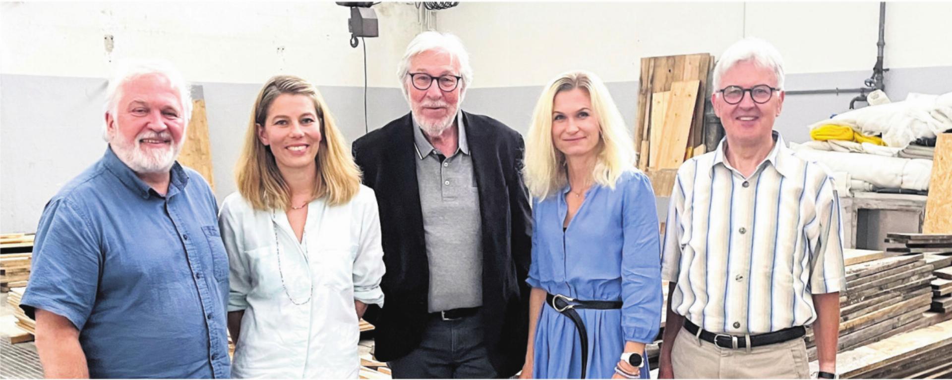 Der Vorstand des GOV zeichnete sich stets durch gute Zusammenarbeit mit der Gemeinde aus (v. l.): Andy Wyder (Liegenschaften), Manuela Müller-Stutz (Aktuarin), Pitsch Isler (Präsident), Corinne Moser-Burkard (Vizepräsidentin) und Ernst Hochstrasser (Finanzen). Bild: Archiv/wam - Das Bild wird blockiert. – Möglicherweise durch einen aktiven Adblocker.