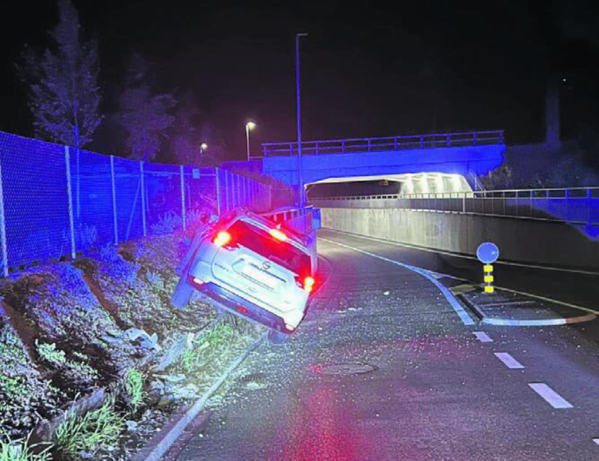 Der Unfall ereignete sich bei der neuen Brings-Sammelstelle im Villmergen. Bild: pz - Das Bild wird blockiert. – Möglicherweise durch einen aktiven Adblocker.