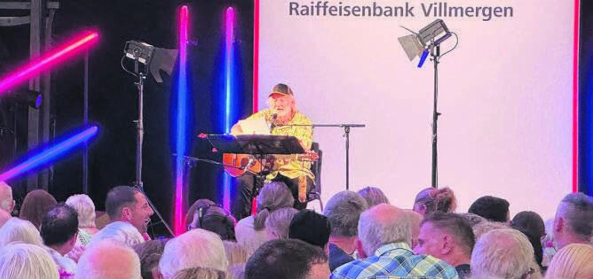 Peach Weber wusste das Publikum zu begeistern. Bild: zg
