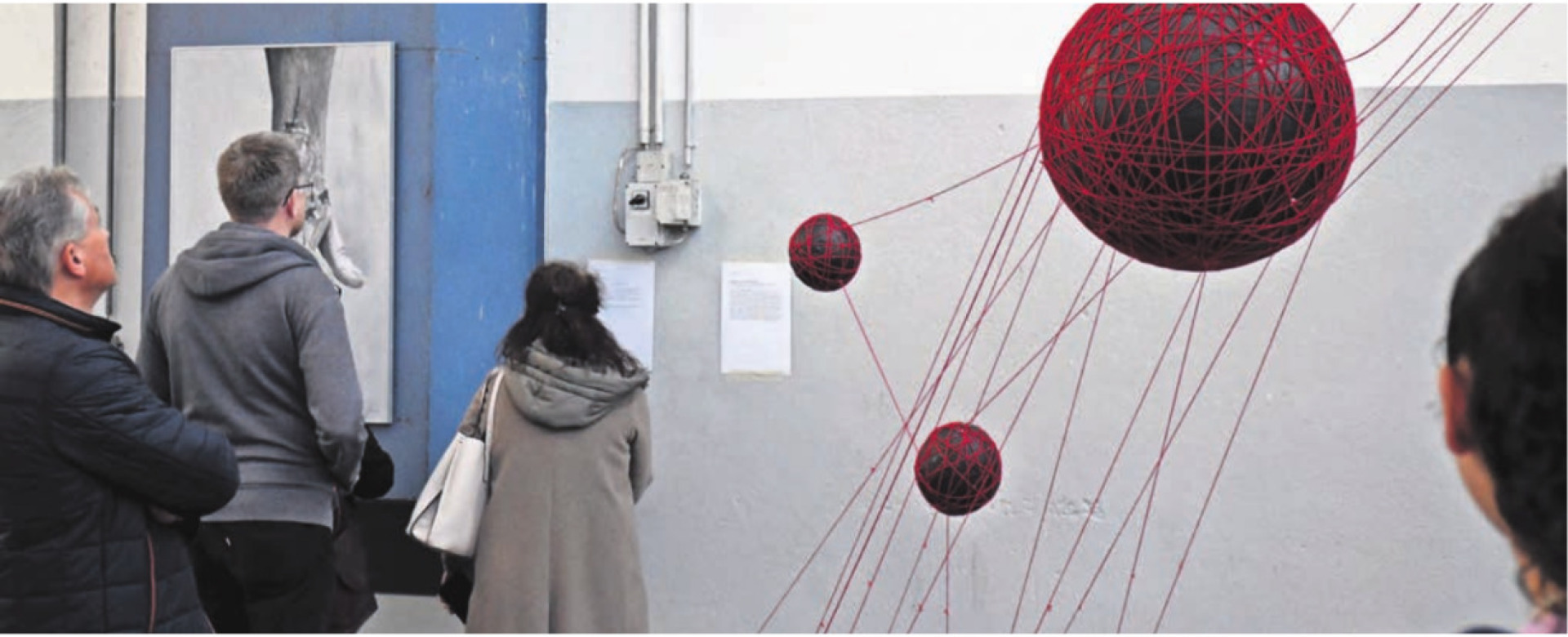 Eine Abschlussarbeit aus der letztjährigen Ausstellung des Schwerpunktfachs Bildnerisches Gestalten.    Bild: Archiv - Das Bild wird blockiert. – Möglicherweise durch einen aktiven Adblocker.