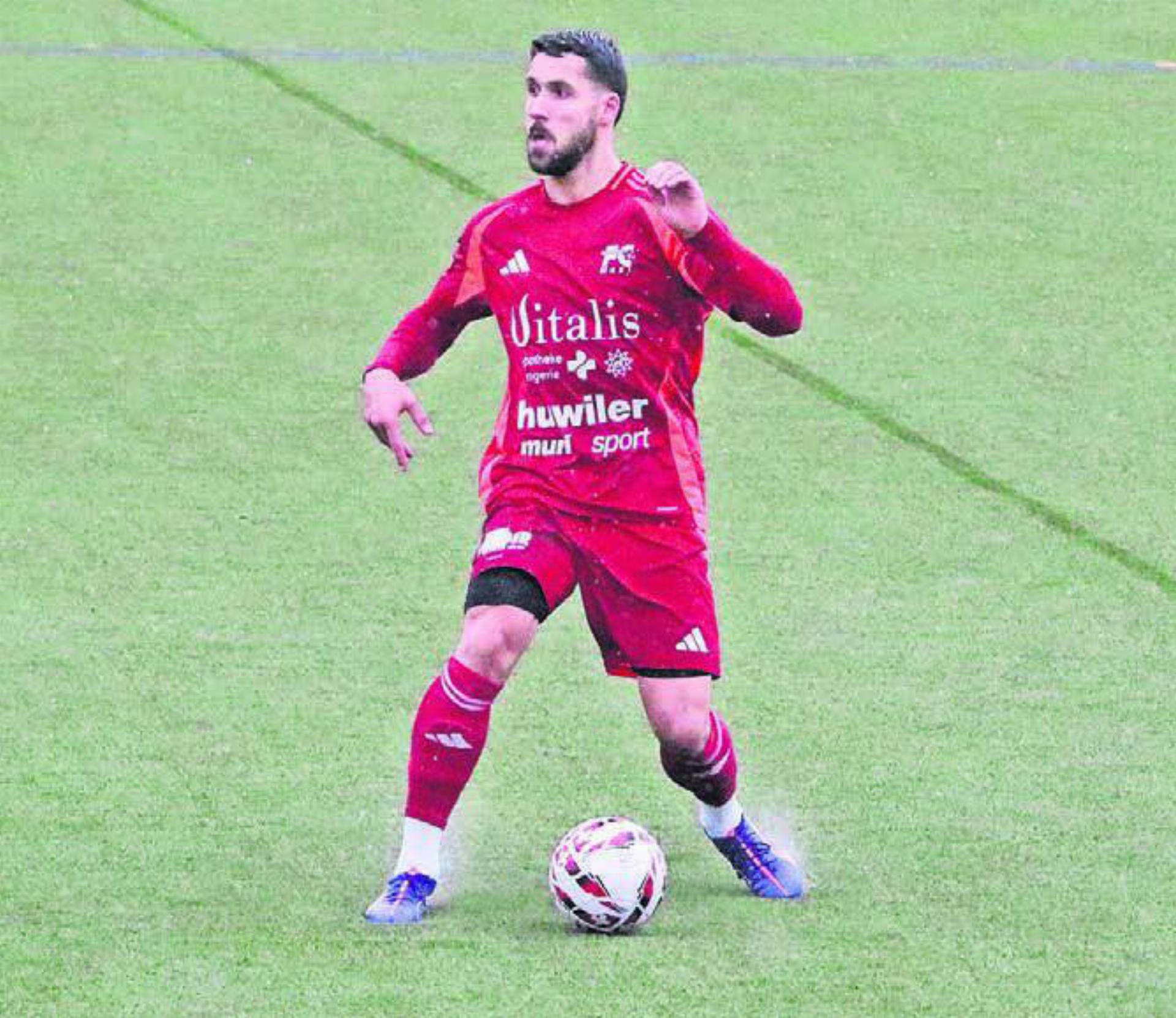 Tihomir Grabovica und der FC Muri konnten das Hinspiel gegen Thalwil mit 2:1 gewinnen. Bild: Archiv