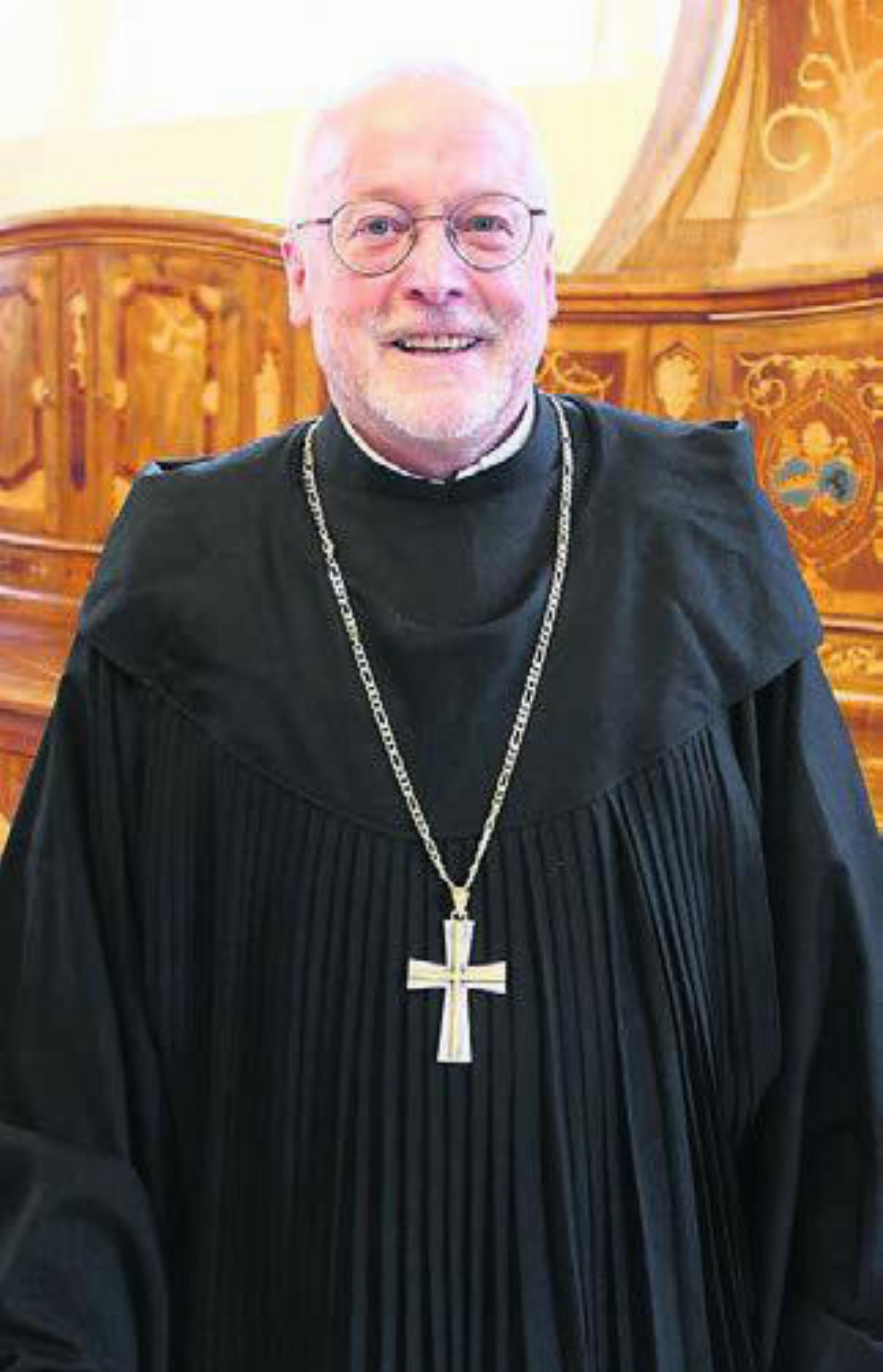 Pater Peter Stuefer wird am Bild: zg