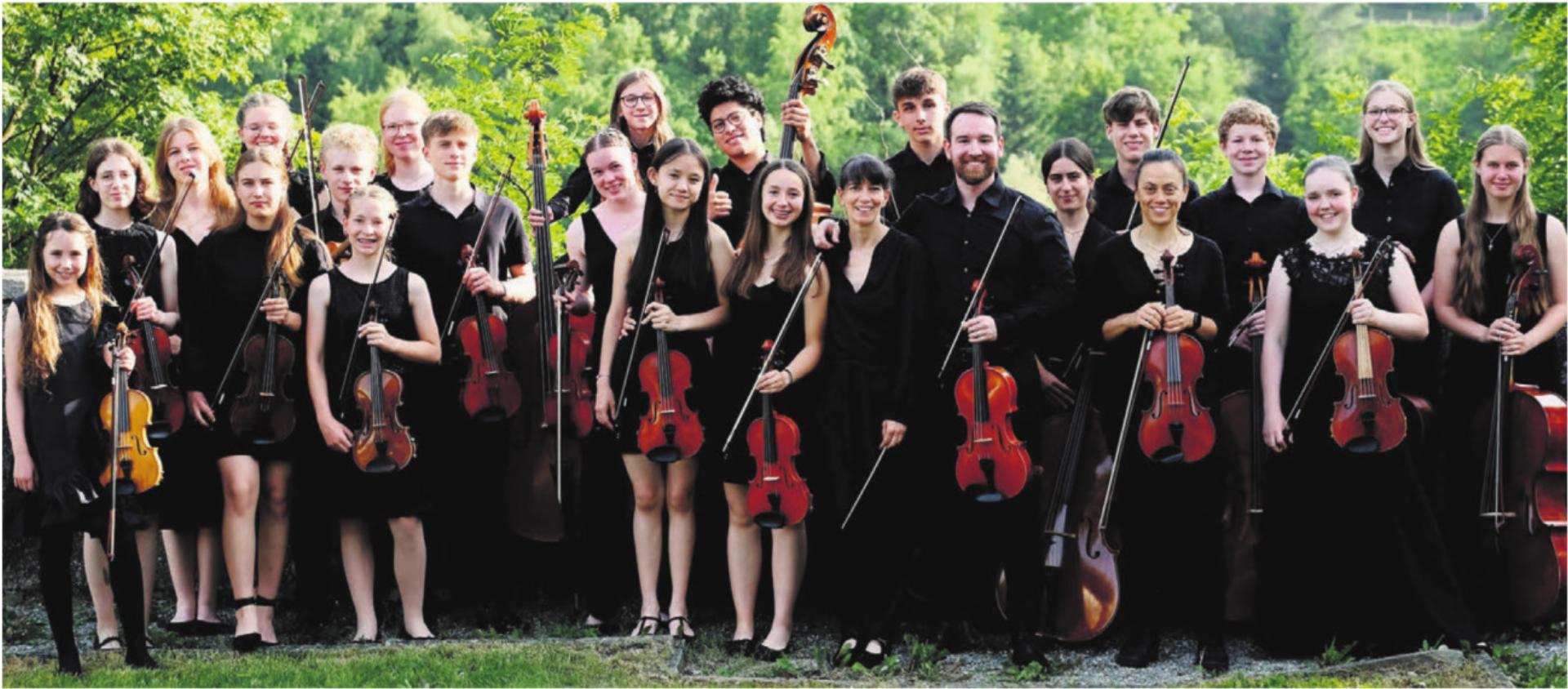 Das Jugendorchester Freiamt widmet sich auf der aktuellen Konzerttournee dem wohl grössten Thema der Musikgeschichte – der Liebe. Bilder: zg - Das Bild wird blockiert. – Möglicherweise durch einen aktiven Adblocker.