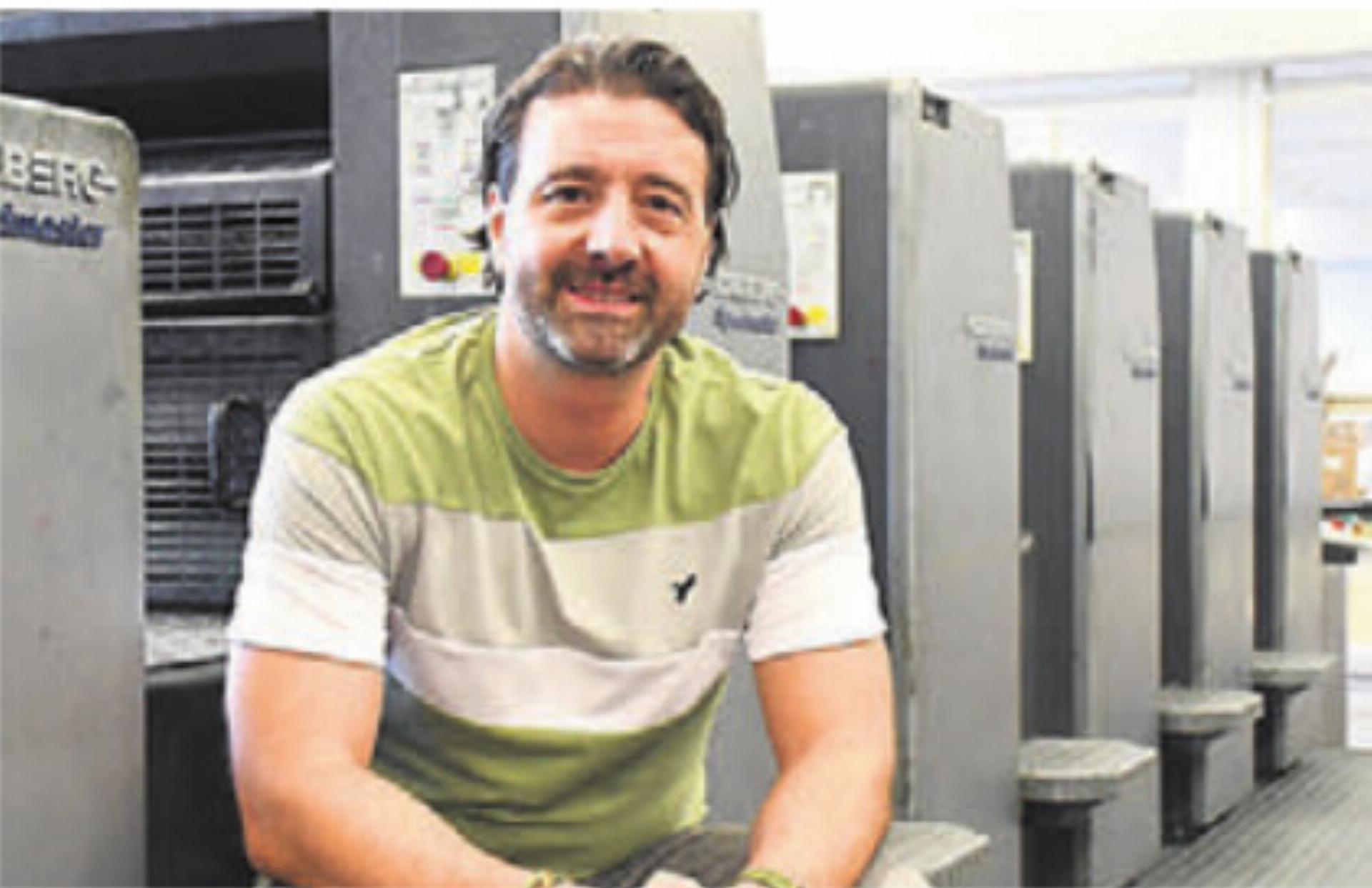 Simone Iannantuoni: Geschäftsführer der Kasimir Meyer AG. Bild: dm - Das Bild wird blockiert. – Möglicherweise durch einen aktiven Adblocker.