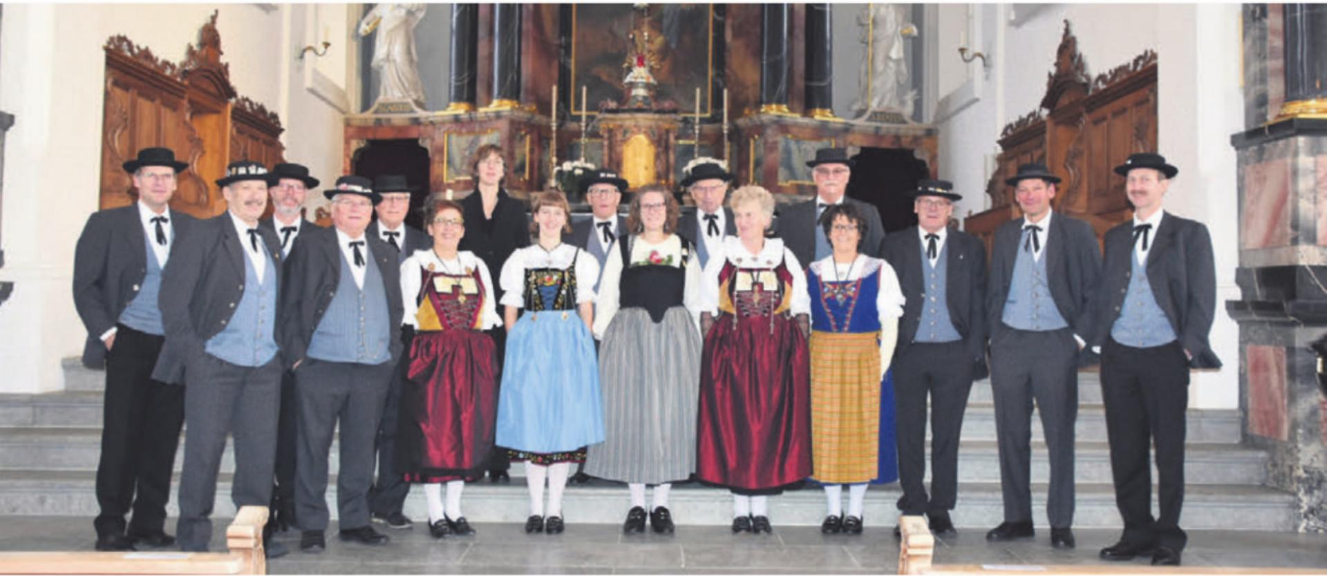 Der Jodlerklub Seetal Meisterschwanden freut sich auf die zwei Auftritte in Sarmenstorf und Beinwil. Bilder: zg - Das Bild wird blockiert. – Möglicherweise durch einen aktiven Adblocker.