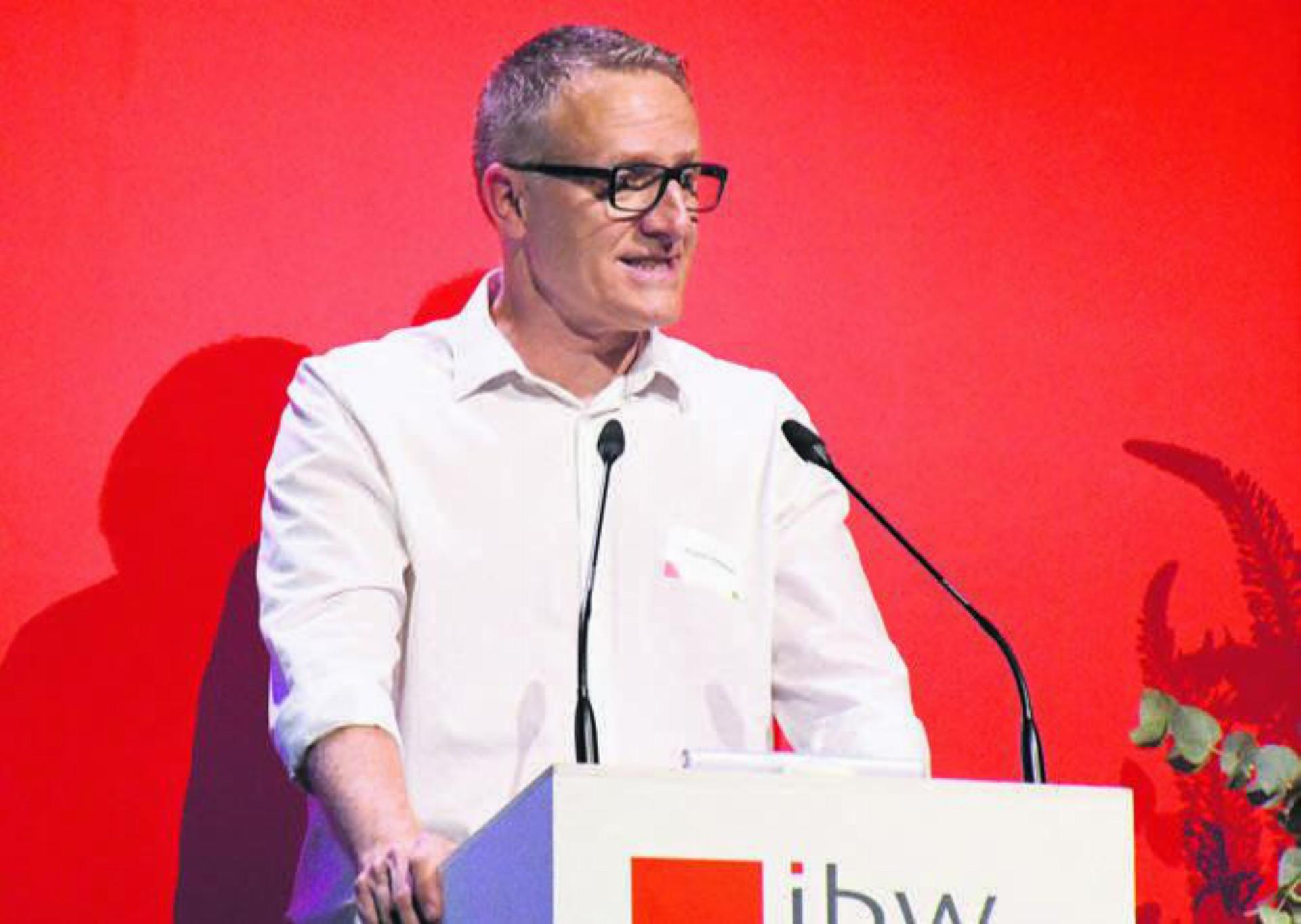 Gemeindeammann Arsène Perroud. Die Aufnahme stammt von der erst kürzlich durchgeführten Veranstaltung «ibw persönlich». Bild: dm