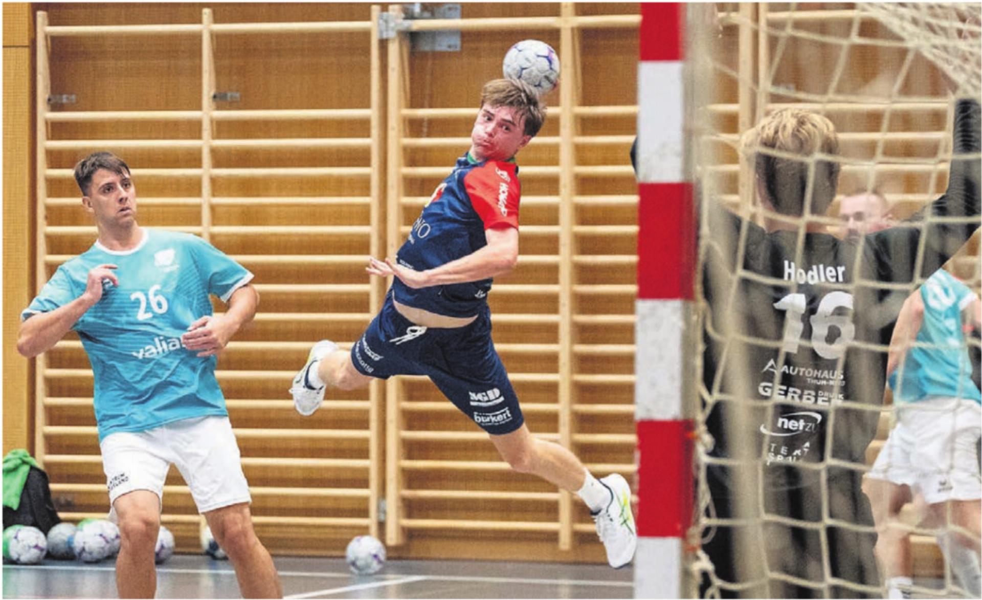 Noah Ihle war mit sieben Toren der beste Skorer der Freiämter Spielgemeinschaft. Bild: Stefan Hotz - Das Bild wird blockiert. – Möglicherweise durch einen aktiven Adblocker.