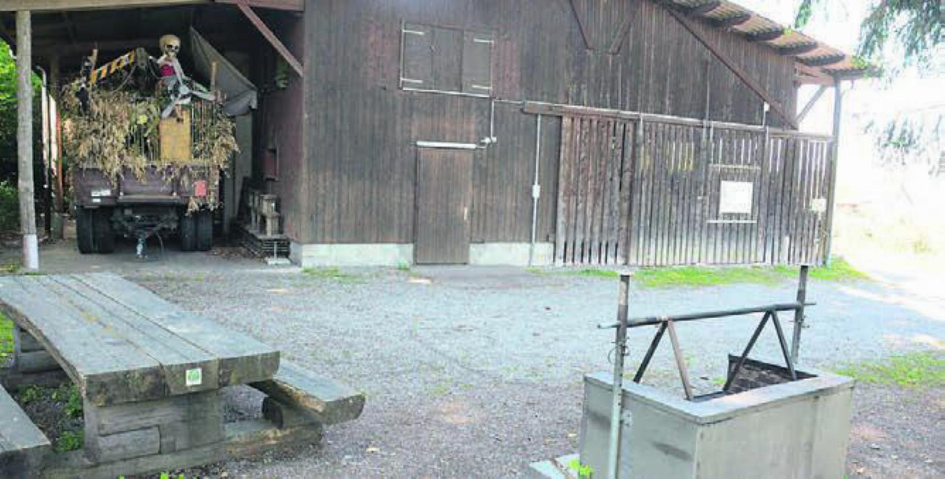 Ausgefeiert: Die Waldhütte Niederwil wird nicht mehr vermietet. Bild: chh