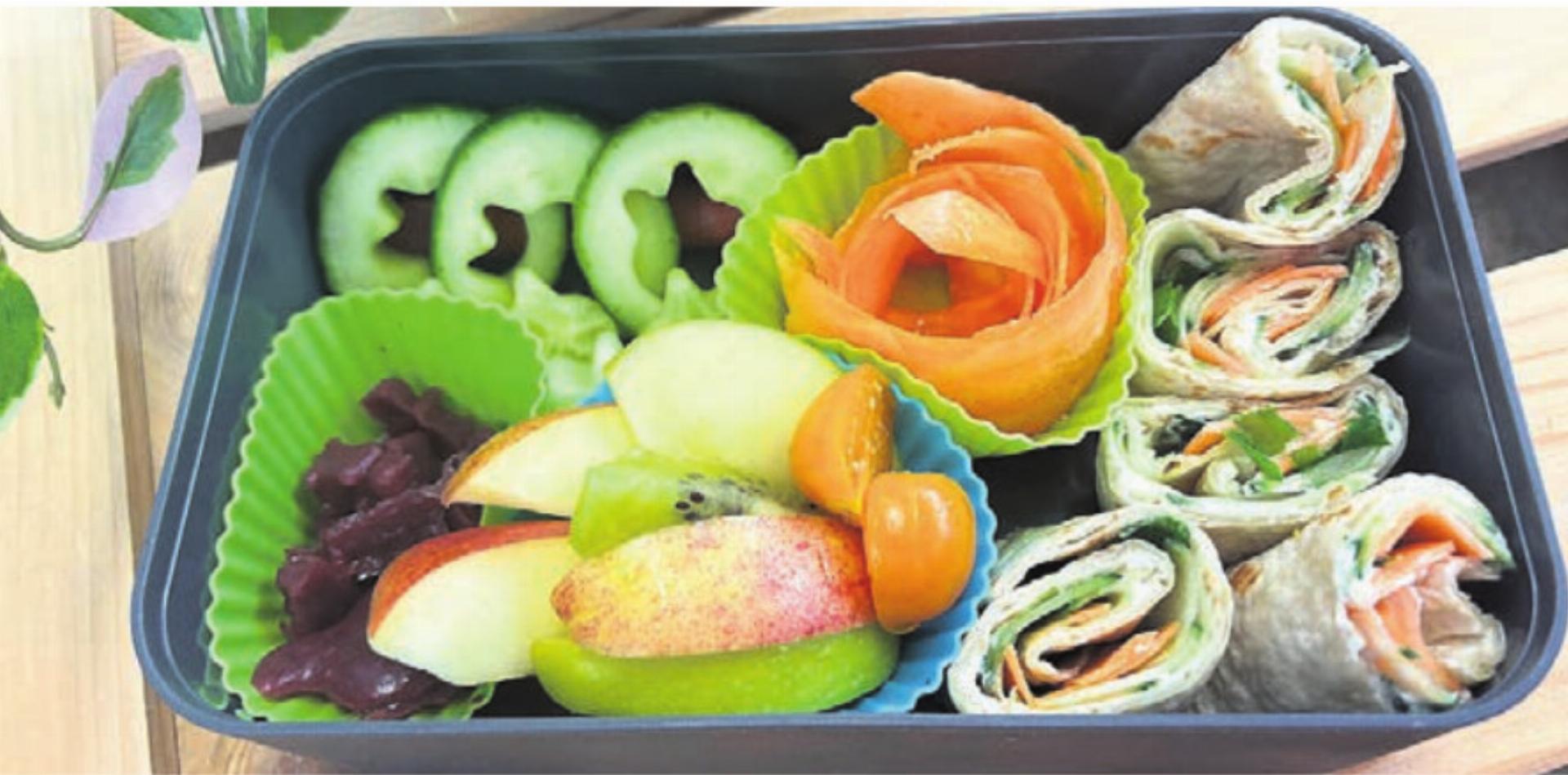 Mit viel Kreativität wurden gesunde Znüni zubereitet. 
Bild: zg - Das Bild wird blockiert. – Möglicherweise durch einen aktiven Adblocker.