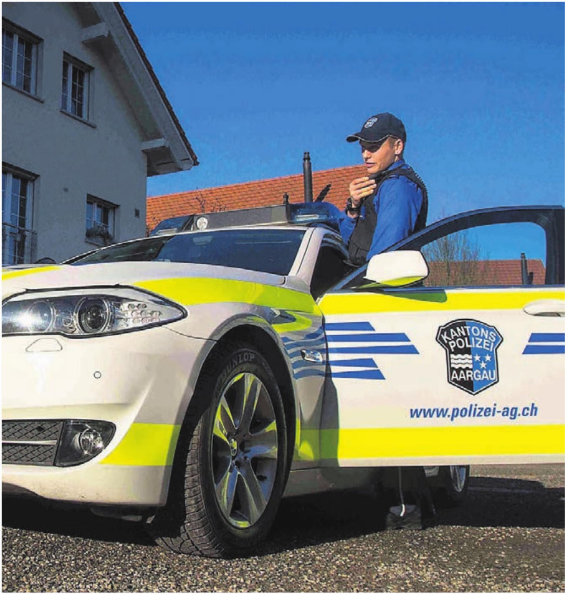 Auch im vergangenen Jahr hatte die Kantonspolizei Aargau viel zu tun. Bild: zg - Das Bild wird blockiert. – Möglicherweise durch einen aktiven Adblocker.