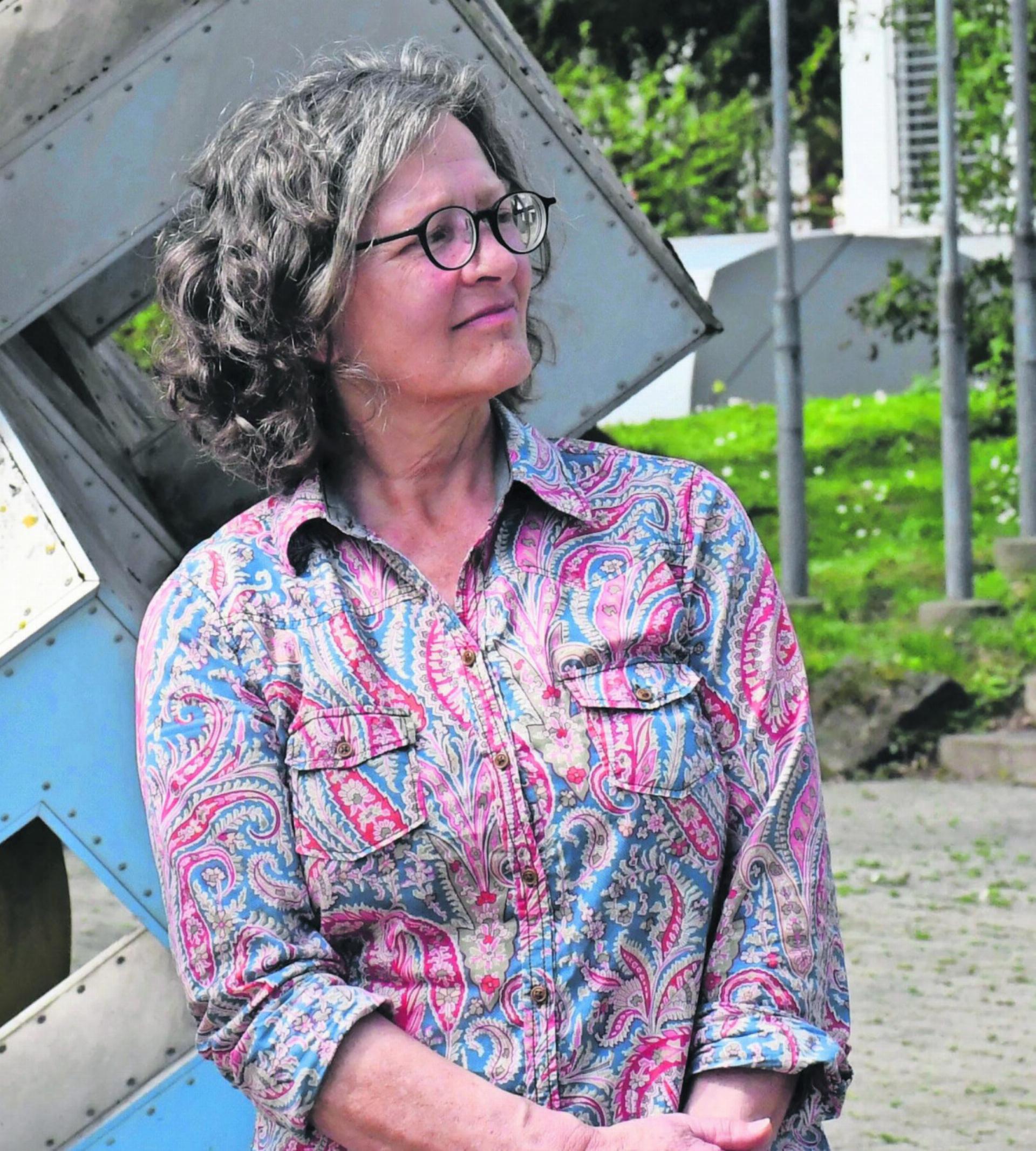 Filmemacherin Helena Dali bei ihrem Besuch in Wohlen. Bild: dm