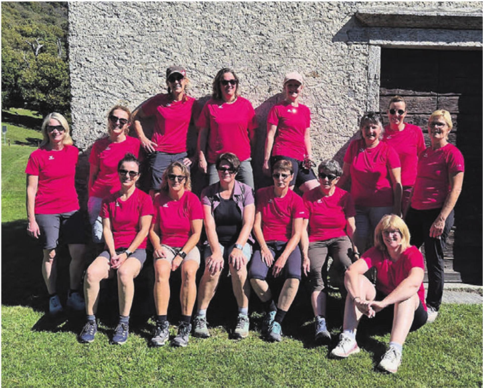 Die Mitglieder des Frauenturnvereins genossen ein abwechslungsreiches Wochenende im Tessin. Bild: zg - Das Bild wird blockiert. – Möglicherweise durch einen aktiven Adblocker.