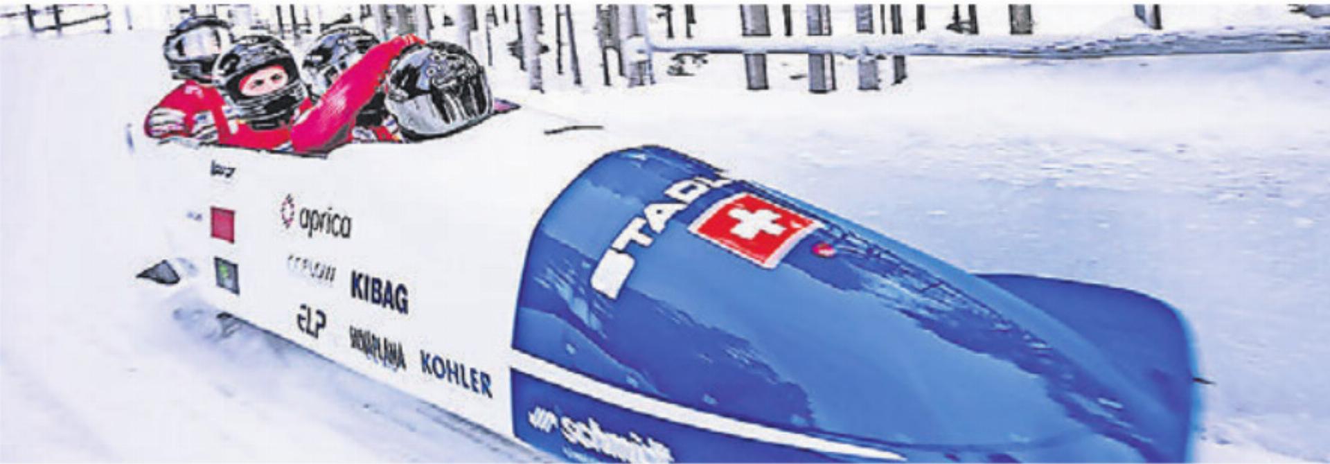 Ob im Vierer- oder Zweierbob, das Team von Nils Reich muss pausieren.
Bild: ISBF - Das Bild wird blockiert. – Möglicherweise durch einen aktiven Adblocker.