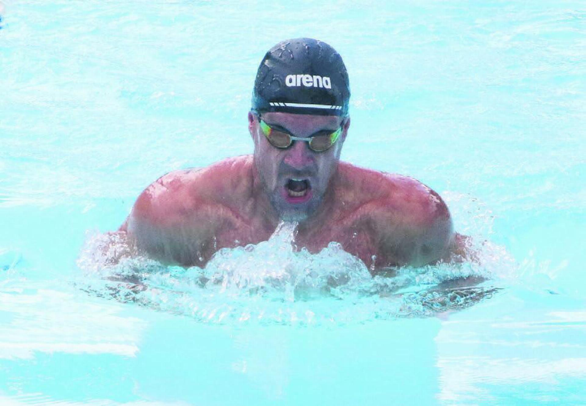 Vollgas im kühlen Nass. Nach der Masters EM in Belgrad im letzten Jahr will Patrick Stocker jetzt an der WM in Singapur mit guten Resultaten überzeugen. Bilder: Josip Lasic