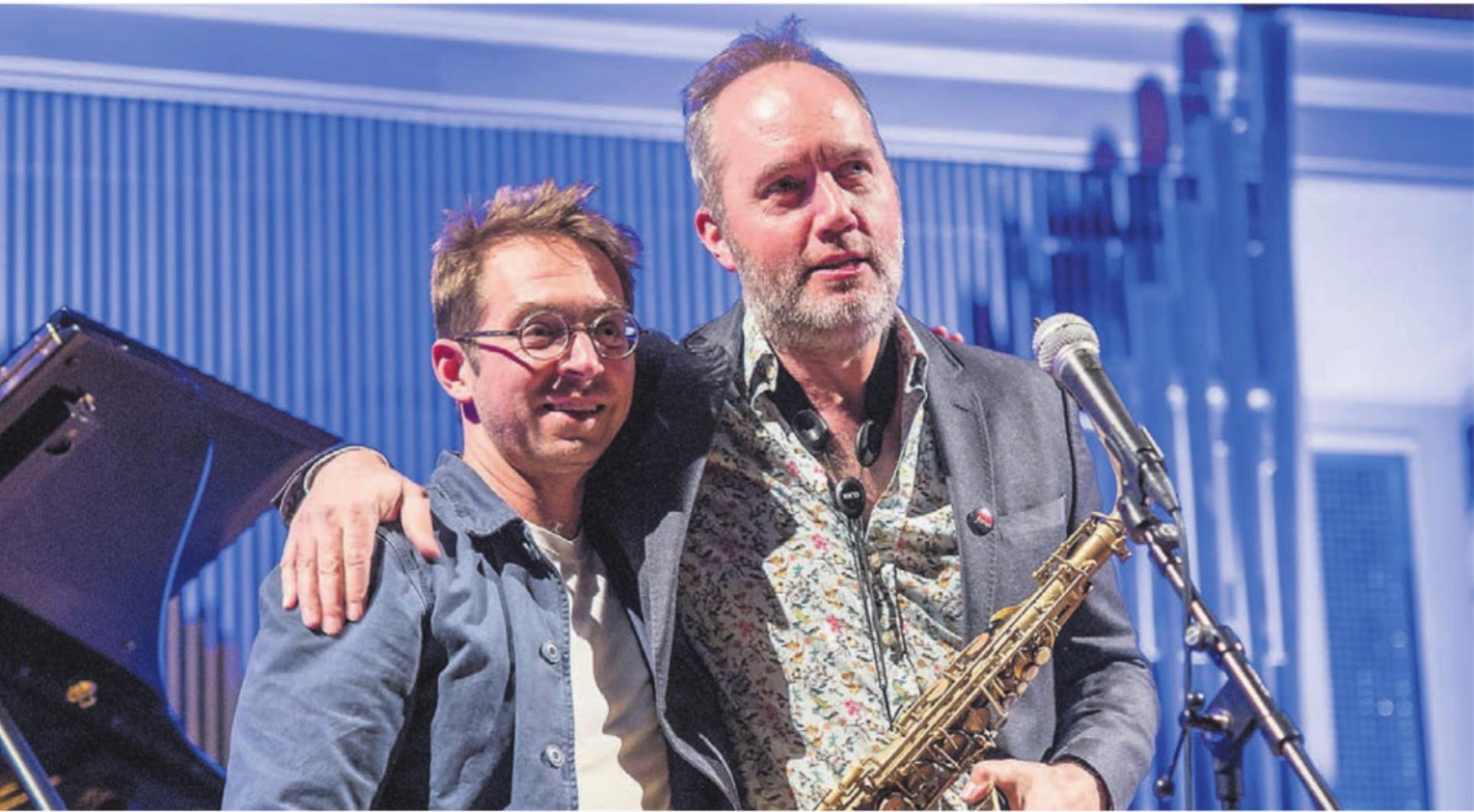 Aaron Parks (links) und Will Vinson sind gleich an drei Abenden in Muri zu erleben. Bild: zg - Das Bild wird blockiert. – Möglicherweise durch einen aktiven Adblocker.