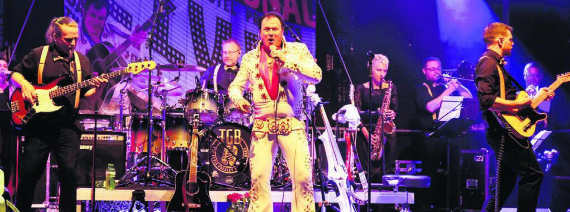 «The Groth Band» bringt Elvis-Lieder nach Boswil. Bild: zg
