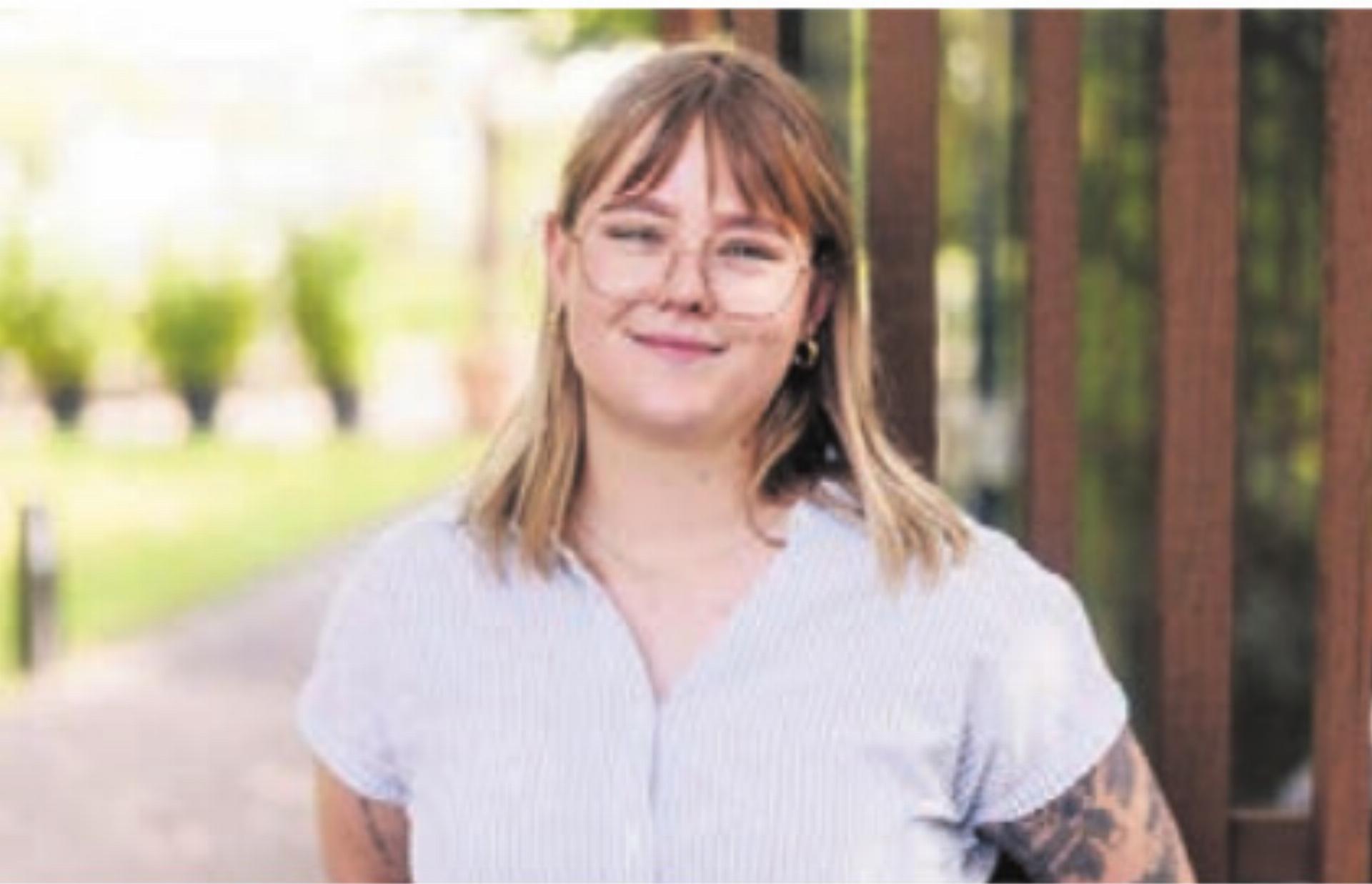 Laura Gmür ist mit ihrer Präsentation unter den drei Besten. Bild: pd - Das Bild wird blockiert. – Möglicherweise durch einen aktiven Adblocker.