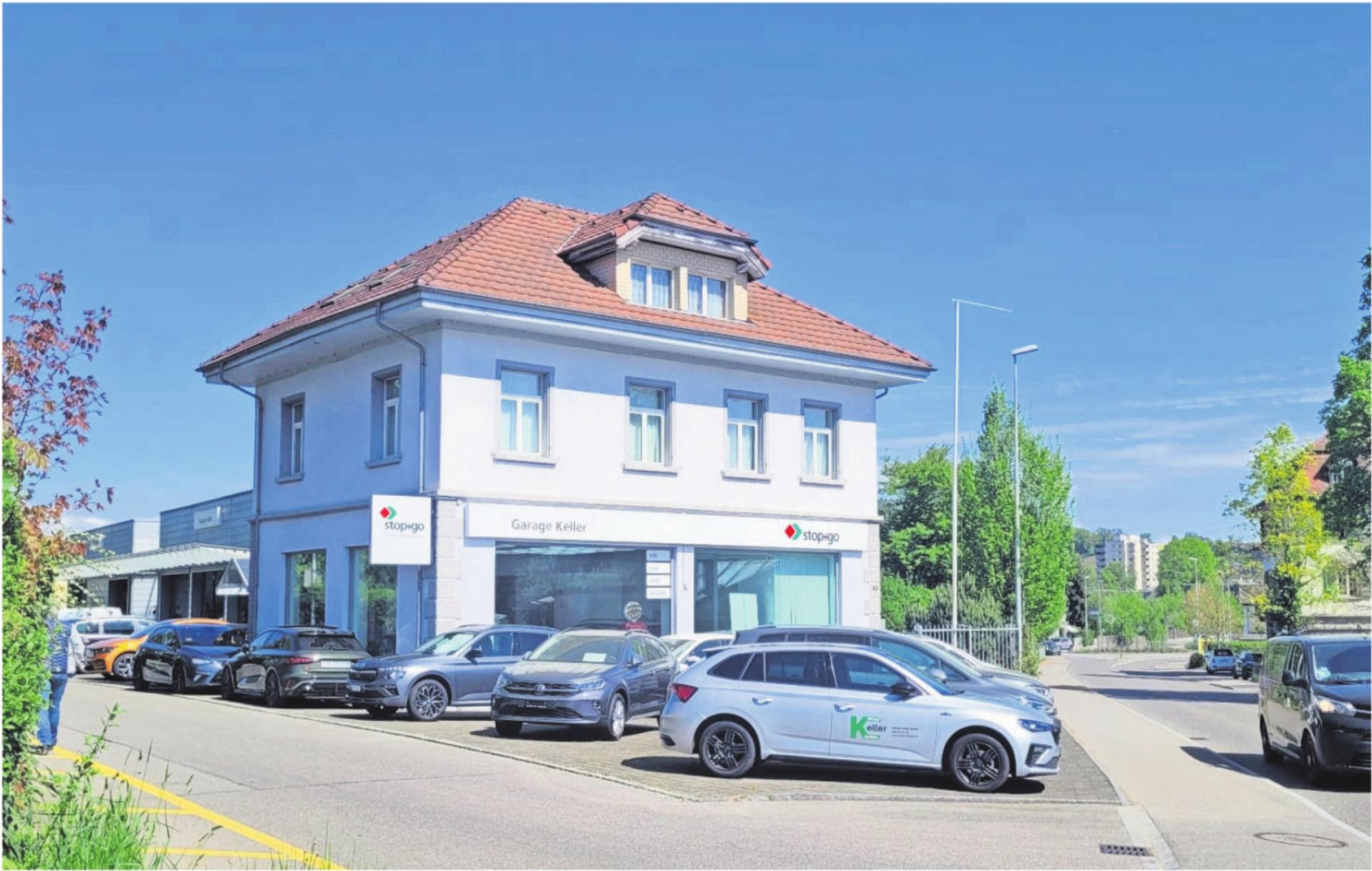 Diese 5½-Zimmer-Wohnung (oben) an der Bahnhofstrasse in Dottikon wurde versteigert. Bild: Chregi Hansen - Das Bild wird blockiert. – Möglicherweise durch einen aktiven Adblocker.