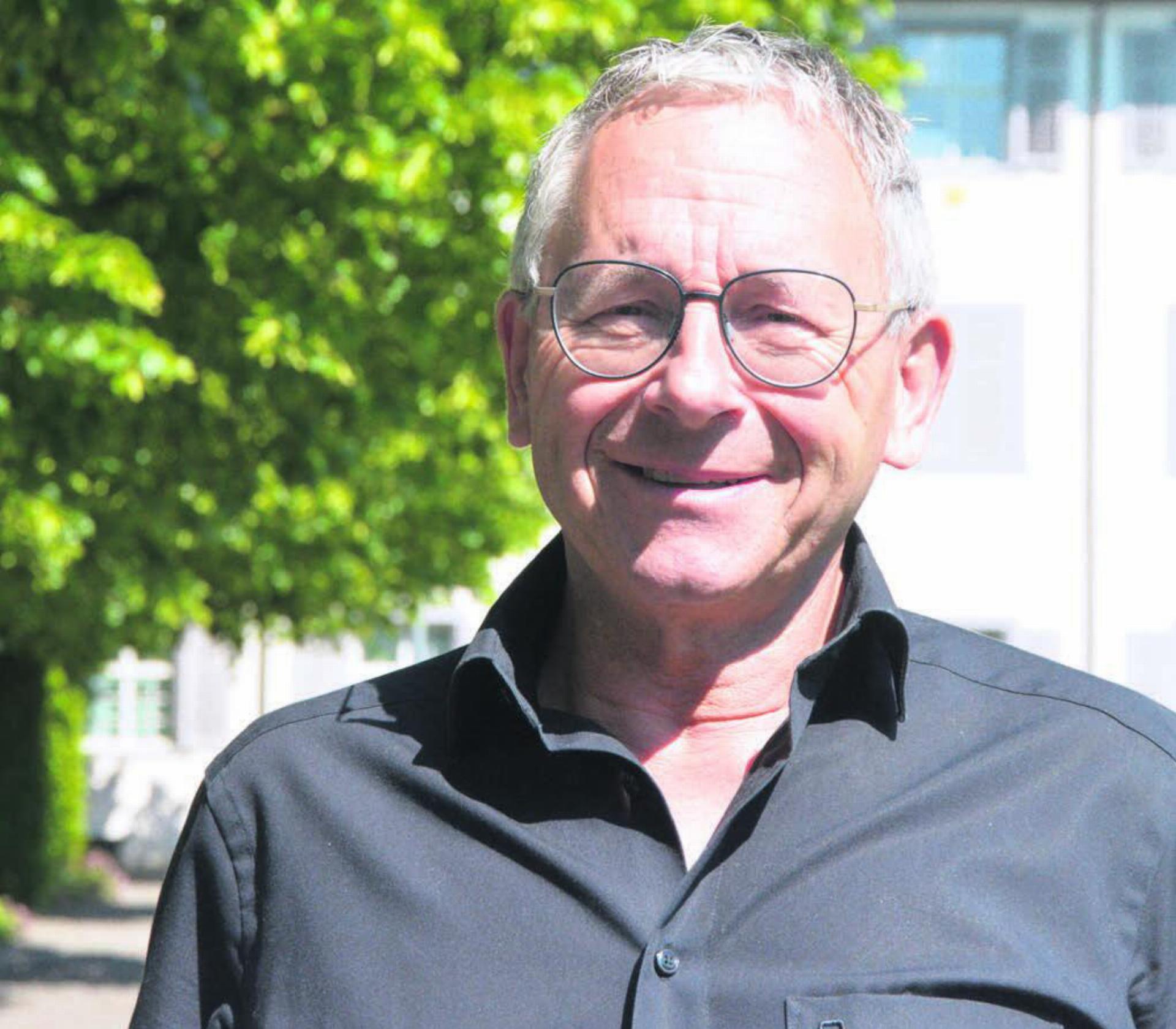 Eigentlich ist er kein Fussballer, aber sehr eng mit dem Verein verbunden. Aktuell präsidiert Josef Etterlin das OK, das die Jubiläumsfeierlichkeiten auf die Beine stellt. Bild: Annemarie Keusch