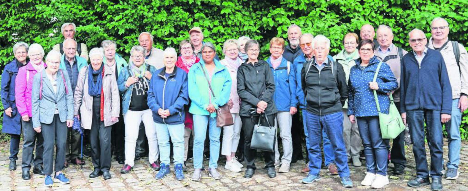 Die aufgestellte Reisegruppe erlebte eine wunderbare Woche und durfte viele Eindrücke mit nach Hause nehmen. Bild: zg
