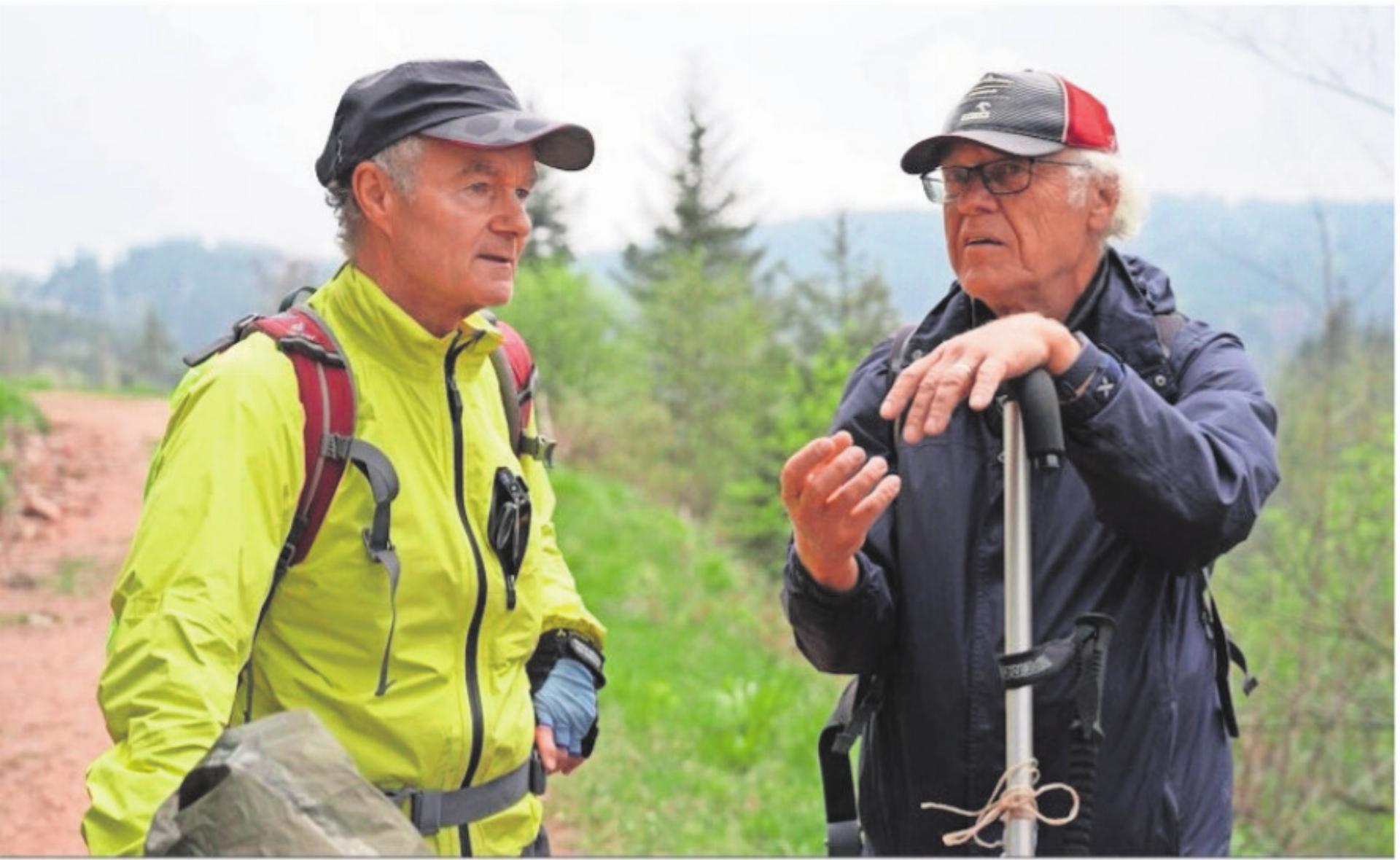 Der Film befasst sich ungeschönt, rührend und humorvoll mit Fragen, die viele Männer beschäftigen. Mit Hanspeter Bäni (links) und Jürgen Podlass. Bild: pd - Das Bild wird blockiert. – Möglicherweise durch einen aktiven Adblocker.