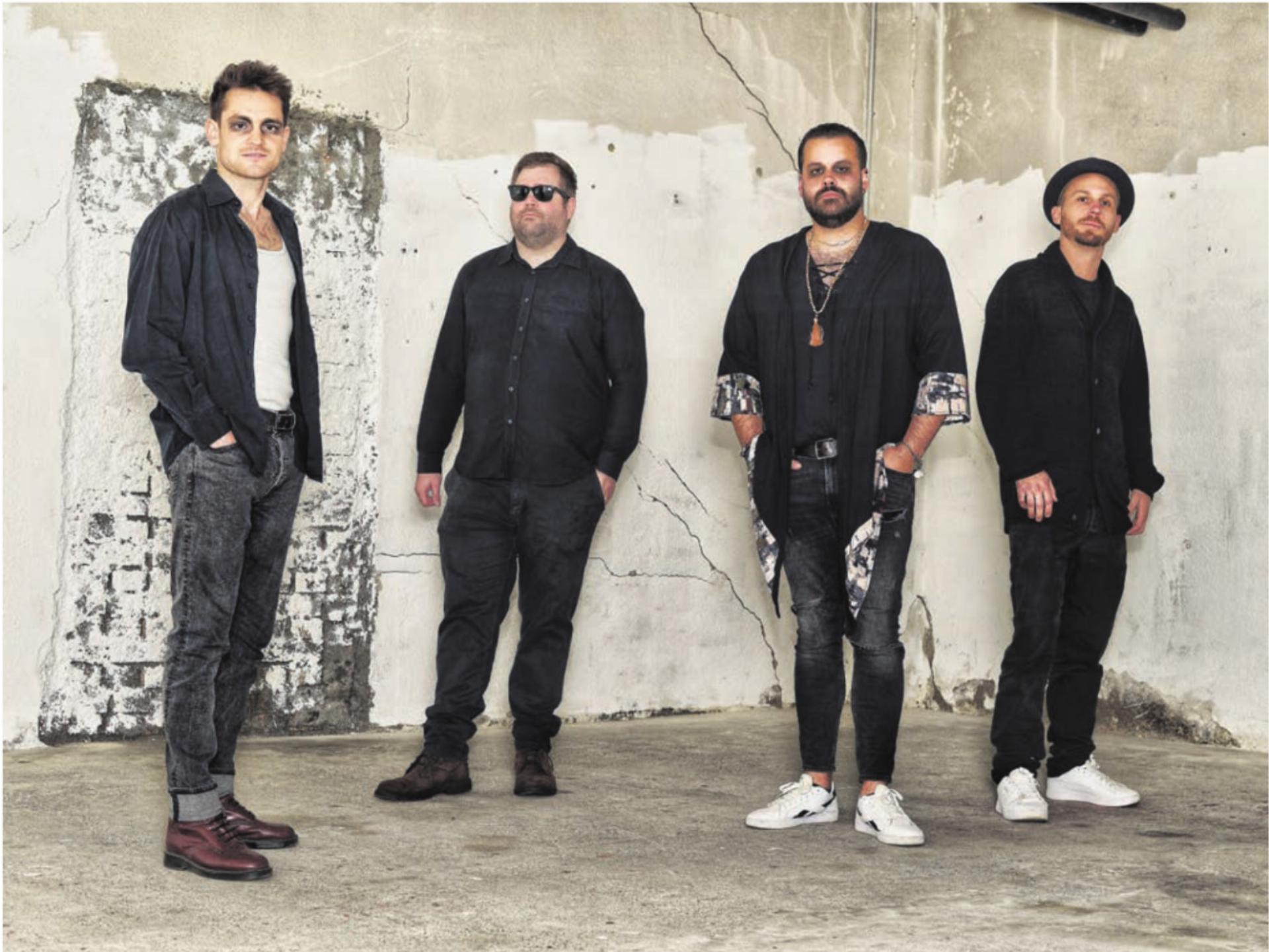 Die einheimische Band Lemon Cut freut sich auf das Heimspiel im Kulturwerk Bleichi (v. l.): Alex Stirnemann, Adrian Kressebuch, Patrick Grob, Benedikt Schumacher. Bild: pd - Das Bild wird blockiert. – Möglicherweise durch einen aktiven Adblocker.