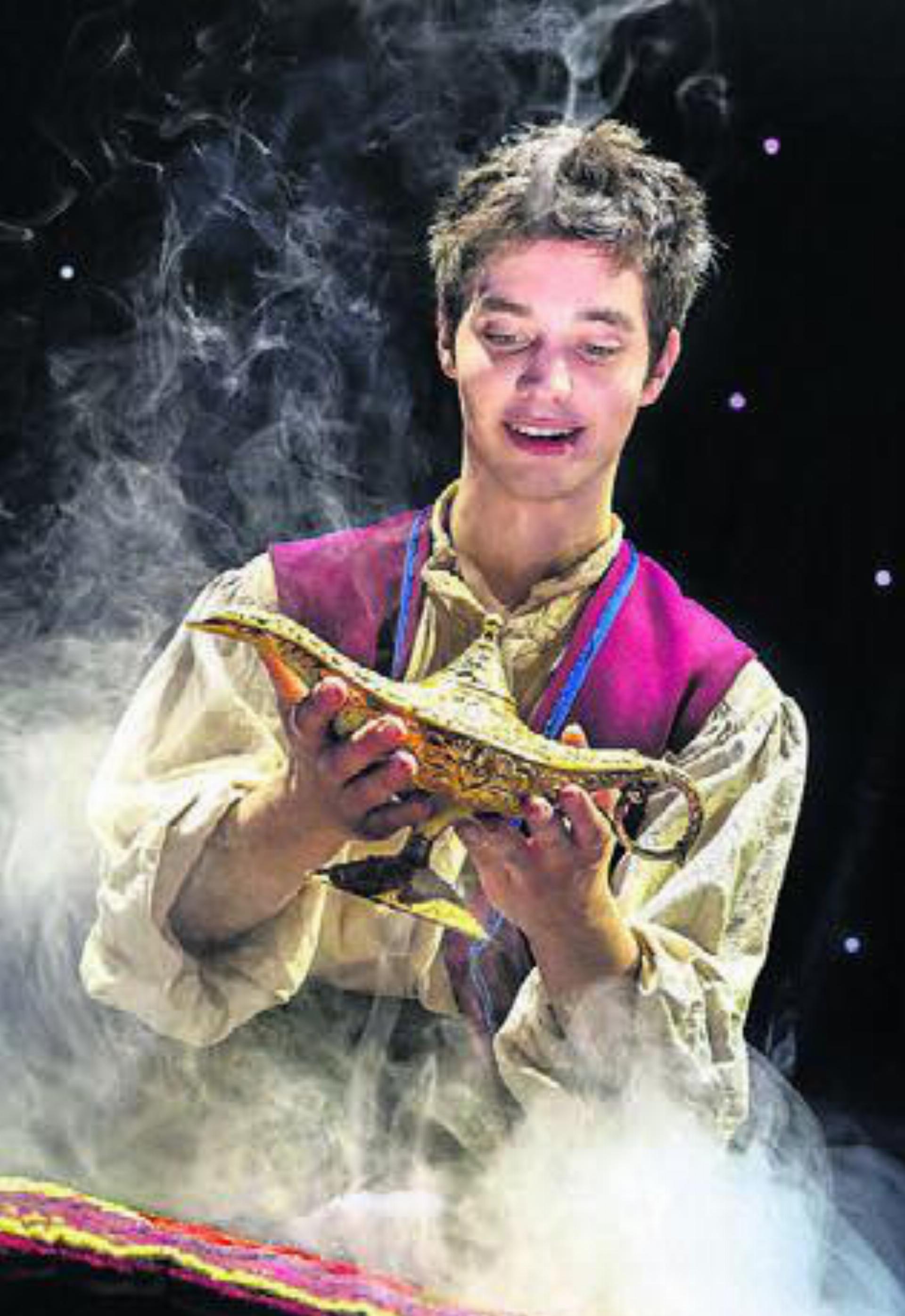 Ein modernes Musical mit Ali Marcel Yildiz als Aladin. Bild: pd