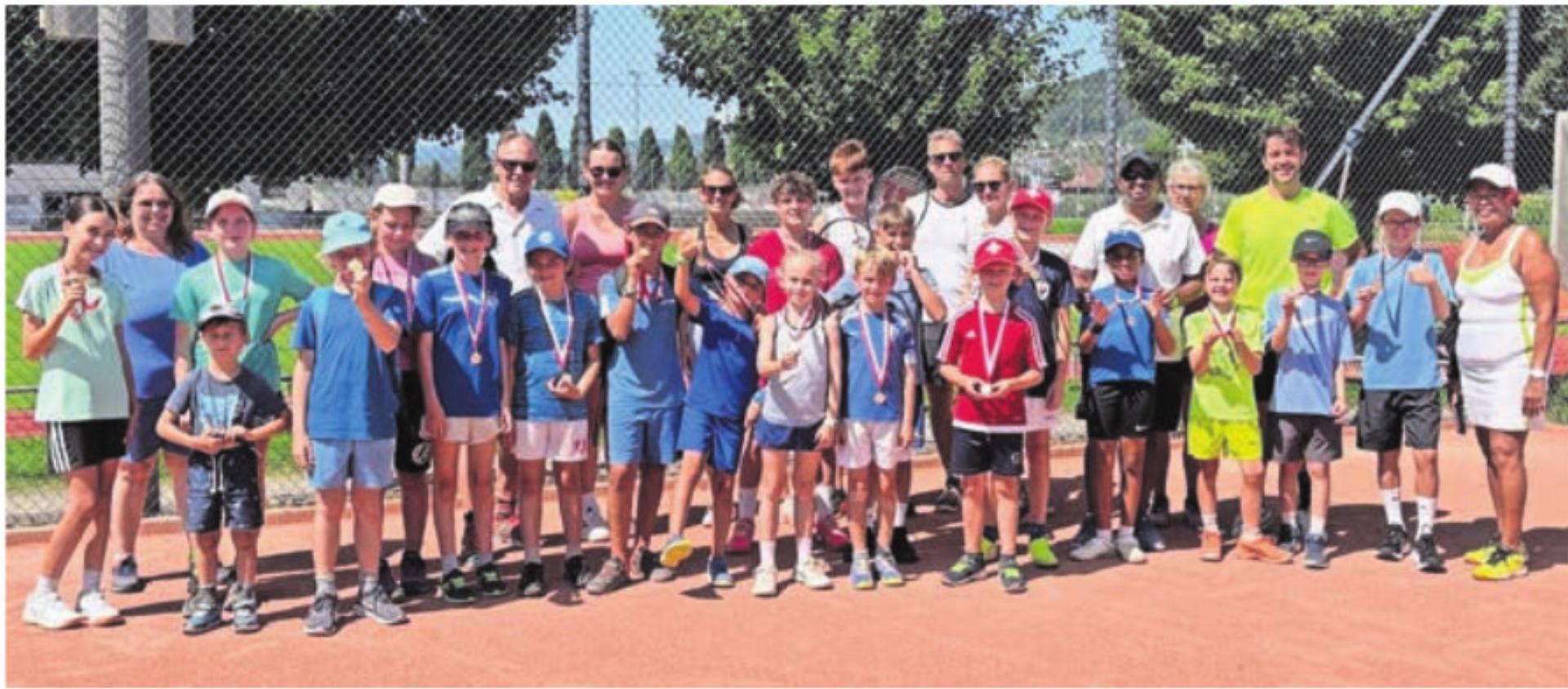 Das Generationenturnier hat längst einen fixen Platz im Kalender des Wohler Tennisclubs. Bild: zg