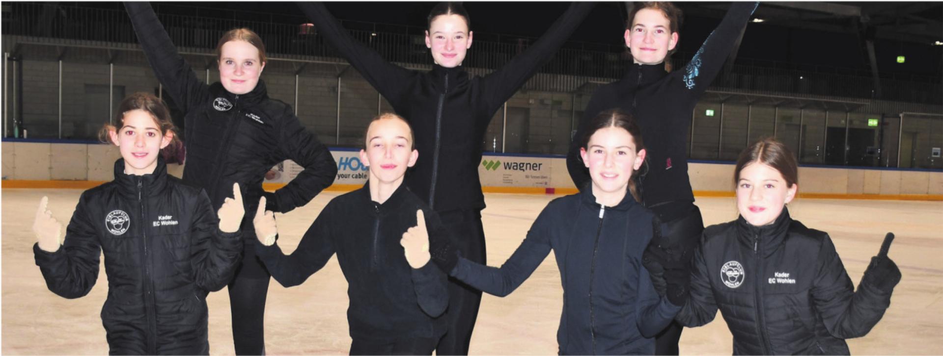 Eine Gruppe des Kaders 1 feilt an der Nummer zu «YMCA» der «Village People». Die Zuschauer dürfen sich auf eine mitreissende Show freuen. Bilder: Monica Rast (1) / zg (1) - Das Bild wird blockiert. – Möglicherweise durch einen aktiven Adblocker.