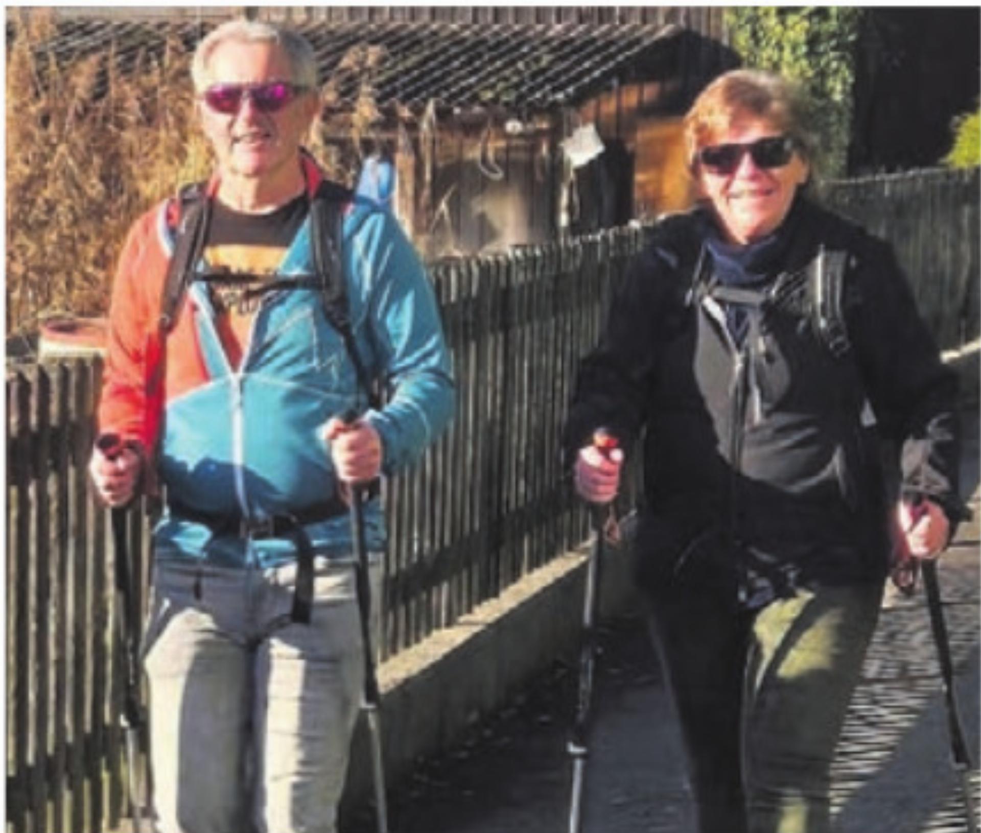 Markus Büchi und Brigitte Stäger freuen sich, wie sich das Projekt entwickelt hat. Bild: zg - Das Bild wird blockiert. – Möglicherweise durch einen aktiven Adblocker.