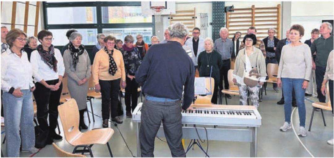 Der Impulstag brachte die Verbandschöre noch näher zusammen. Der Impulstag brachte die Verbandschöre noch näher zusammen.