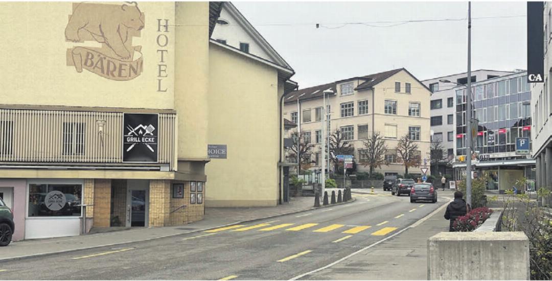 Die «Grill Ecke» (links) an bester Lage im Dorf. Vermieterin ist die Gemeinde Wohlen. Bilder: Stefan Sprenger Die «Grill Ecke» (links) an bester Lage im Dorf. Vermieterin ist die Gemeinde Wohlen. Bilder: Stefan Sprenger