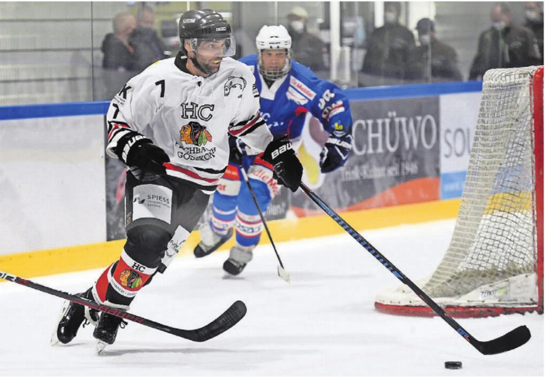 Joel Nietlisbach (links) beim historischen Derbyerfolg der Fischbach-Gösliker über Wohlen im Oktober 2020. Damals war der Fi-Gö-Sieg unerwartet. Jetzt spielt der Hermetschwil-Staffler für die Wohler und würde gern erneut überraschen. Bild: Archiv/awa Joel Nietlisbach (links) beim historischen Derbyerfolg der Fischbach-Gösliker über Wohlen im Oktober 2020. Damals war der Fi-Gö-Sieg unerwartet. Jetzt spielt der Hermetschwil-Staffler für die Wohler und würde gern erneut überraschen. Bild: Archiv/awa