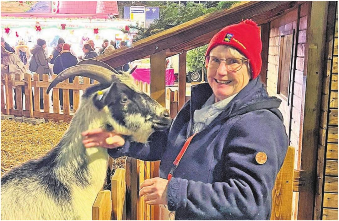 Sabina Glarner betont immer wieder, dass der Christchindli-Märt
nur dank den Helfenden so
erfolgreich ist. Sie leistet jedoch einen
enormen Beitrag für dieses Gelingen und hält den Kopf für den Anlass und
den Verein hin. Nun ist sie auch «Kopf des Monats».
Bild: zg Sabina Glarner betont immer wieder, dass der Christchindli-Märt
nur dank den Helfenden so
erfolgreich ist. Sie leistet jedoch einen
enormen Beitrag für dieses Gelingen und hält den Kopf für den Anlass und
den Verein hin. Nun ist sie auch «Kopf des Monats».
Bild: zg