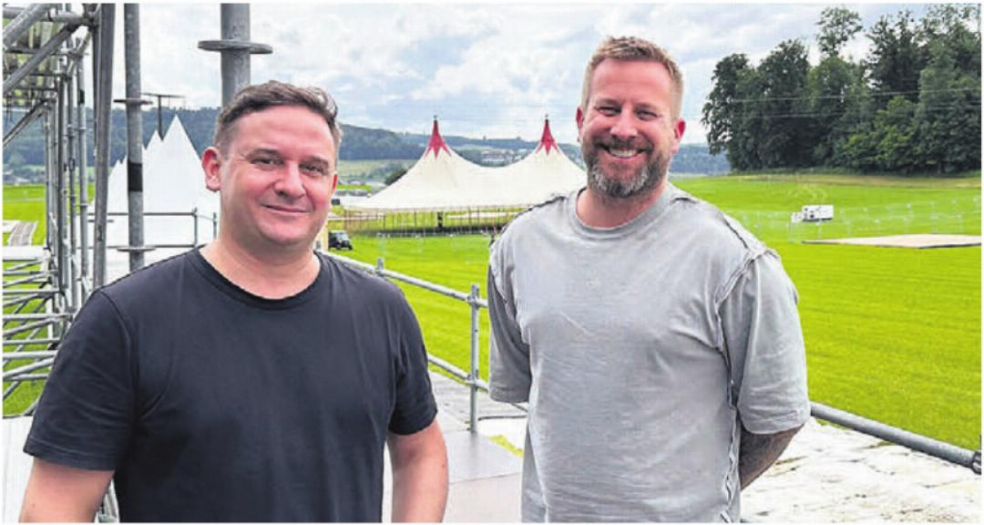 Die beiden Hive Air-Macher Anatol Gschwind (links) und Robin Brühlmann. Die beiden Hive Air-Macher Anatol Gschwind (links) und Robin Brühlmann.