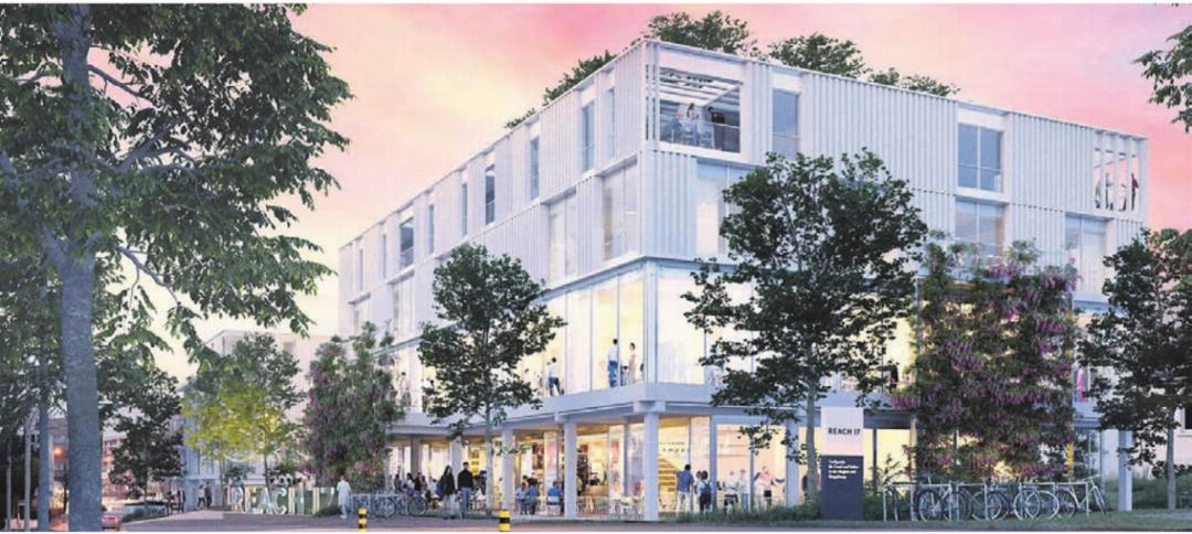 «Reach 17» soll an der Friedhofstrasse in rund zwei Jahren realisiert sein. Es wird ein Treffpunkt für Kultur, Freizeit und Sport. Bilder: Daniel Marti / pd «Reach 17» soll an der Friedhofstrasse in rund zwei Jahren realisiert sein. Es wird ein Treffpunkt für Kultur, Freizeit und Sport. Bilder: Daniel Marti / pd