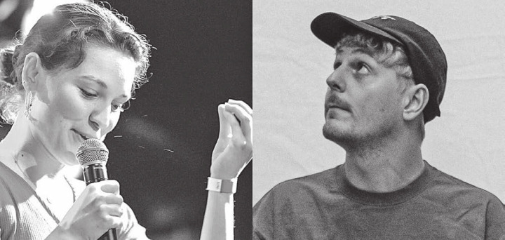 Gina Walter und Marco Gurtner gehören zu den besten und erfolgreichsten deutschsprachigen Slam-Poetinnen und -Poeten. Bilder: pd