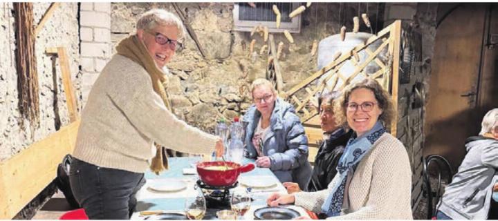 Der Schlusshöck fand in gemütlicher Atmosphäre statt. Bild: zg