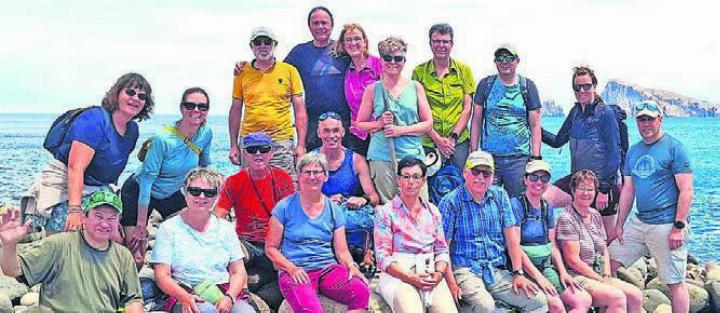 Das obligate Gruppenfoto durfte natürlich nicht fehlen. Bild: zg